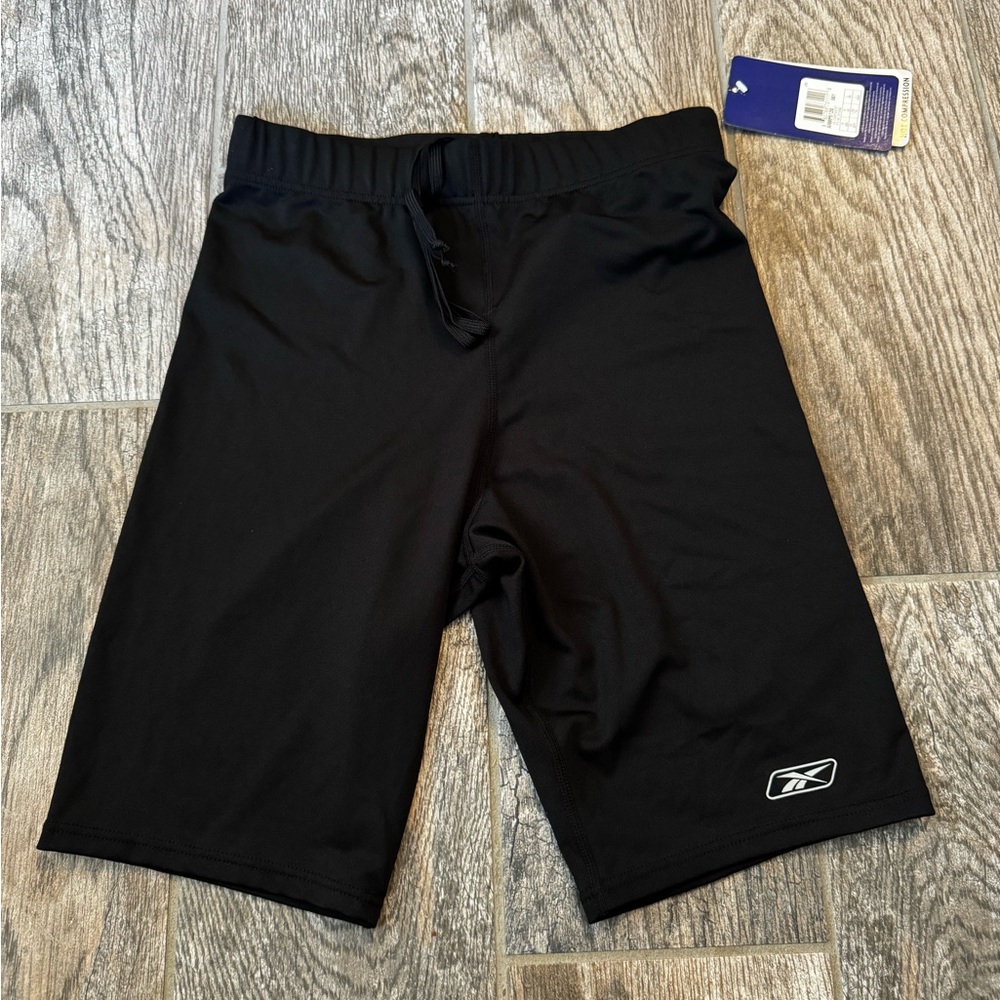 Reebok hot compression biker shorts